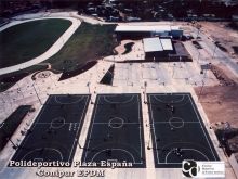 Superficies Multiusos - Polideportivo Plaza España FUSALMO Soyapango El Salvador